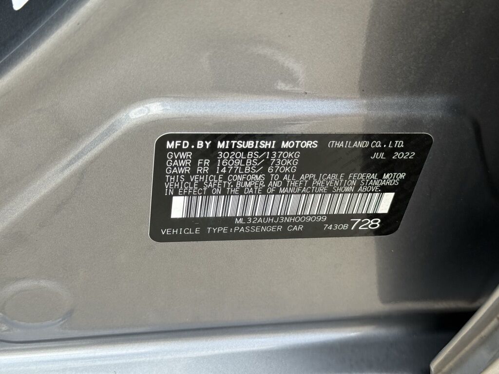 2022 Mitsubishi Mirage ES Crestwood KY