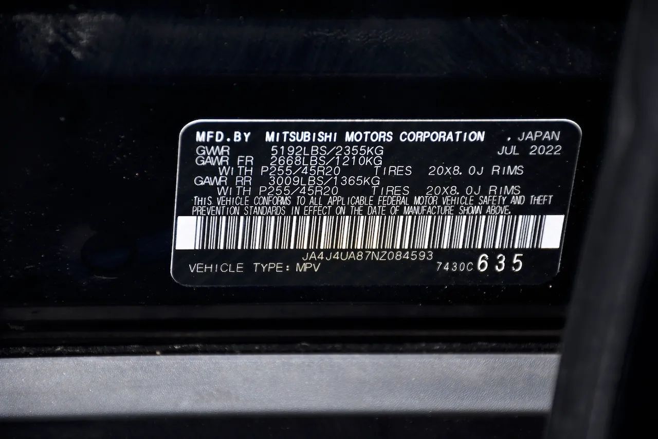 2022 Mitsubishi Outlander Black Edition Sport Utility 4D Doral FL