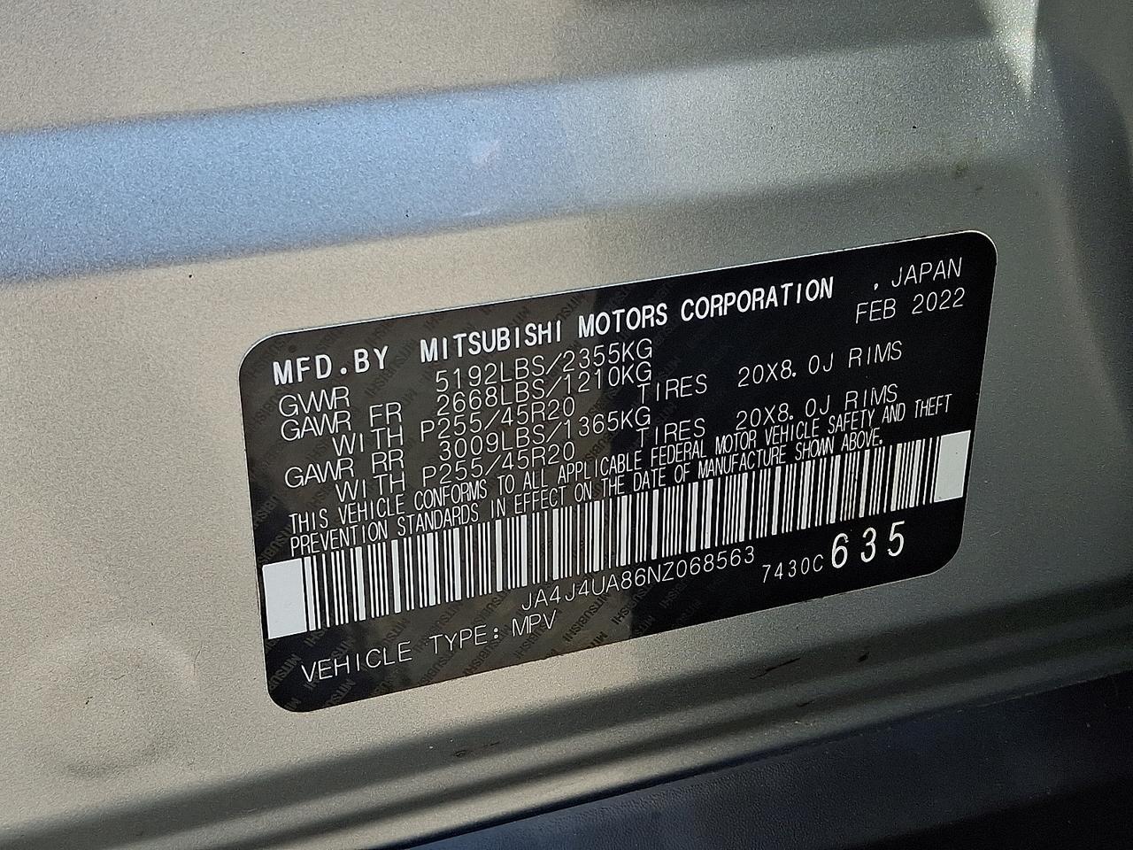 2022 Mitsubishi Outlander SE 2.5 S-AWC Vineland NJ