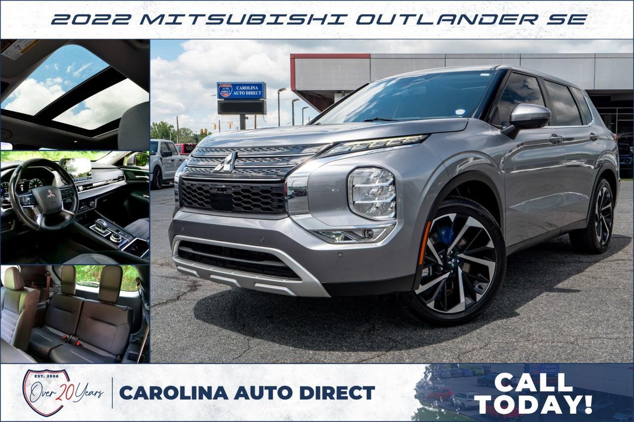 2022 Mitsubishi Outlander SE / Tech Package / Heated Front Seats / Third Row!