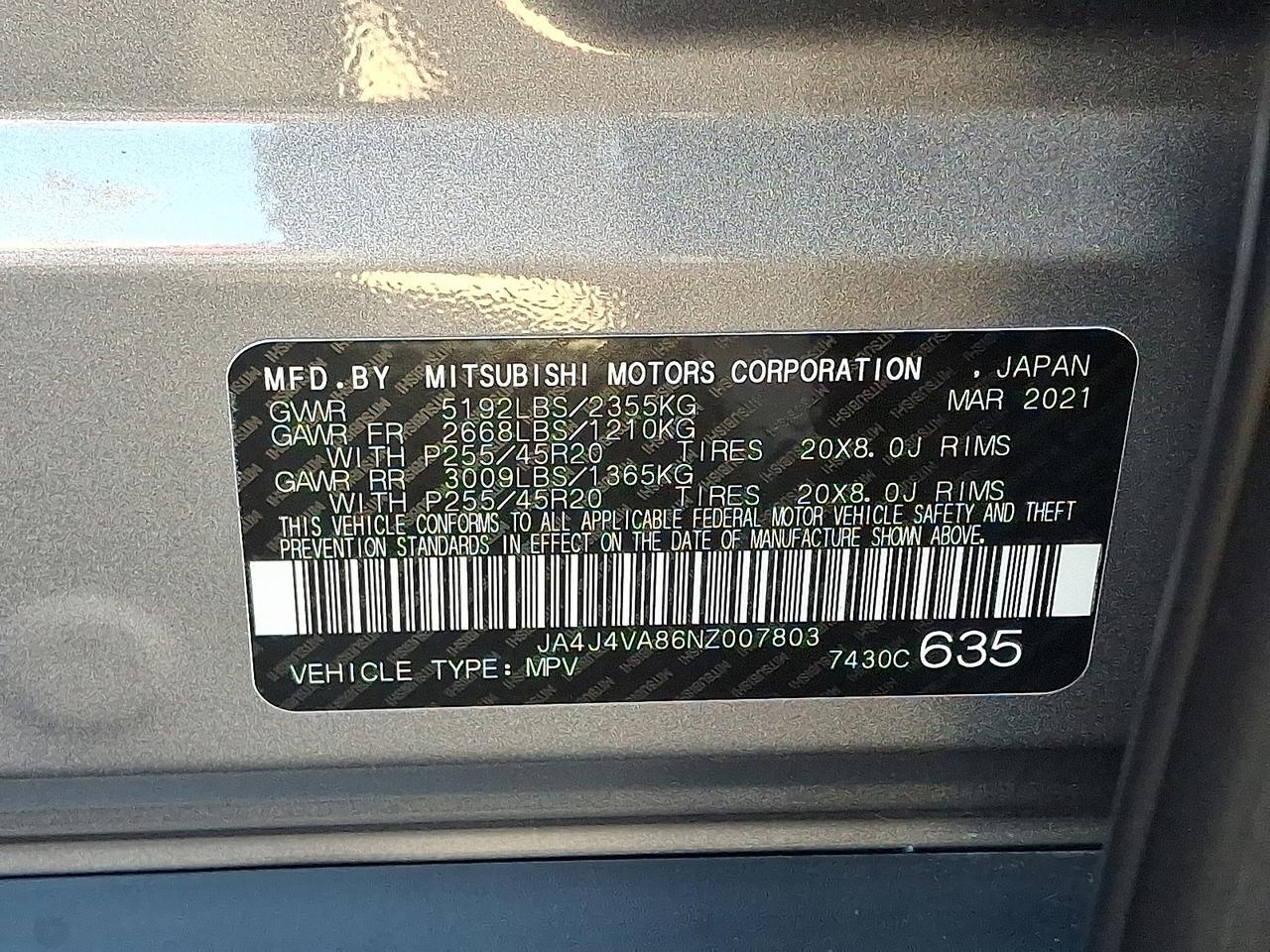 2022 Mitsubishi Outlander SEL 2.5 S-AWC Vineland NJ