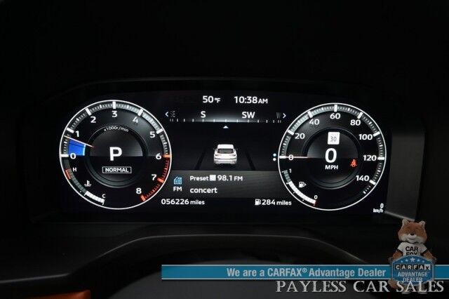 2022 Mitsubishi Outlander SEL / AWD / Touring Pkg / Power & Heated Leather Seats / Heated Steering / Pano Sunroof / Bose / NAV / Lane Depart & Blind Spot / Adaptive Cruise / 360 Camera / Apple CarPlay & Android Auto / 3rd Row / Seats 7 / 1-Owner Anchorage AK