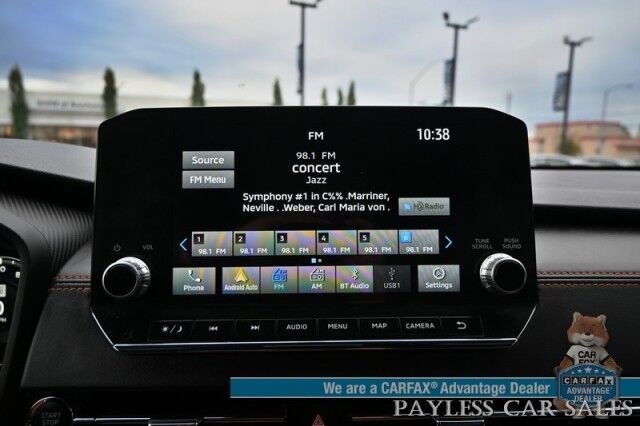 2022 Mitsubishi Outlander SEL / AWD / Touring Pkg / Power & Heated Leather Seats / Heated Steering / Pano Sunroof / Bose / NAV / Lane Depart & Blind Spot / Adaptive Cruise / 360 Camera / Apple CarPlay & Android Auto / 3rd Row / Seats 7 / 1-Owner Anchorage AK