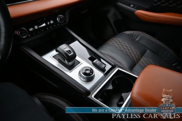 2022 Mitsubishi Outlander SEL / AWD / Touring Pkg / Power & Heated Leather Seats / Heated Steering / Pano Sunroof / Bose / NAV / Lane Depart & Blind Spot / Adaptive Cruise / 360 Camera / Apple CarPlay & Android Auto / 3rd Row / Seats 7 / 1-Owner Anchorage AK