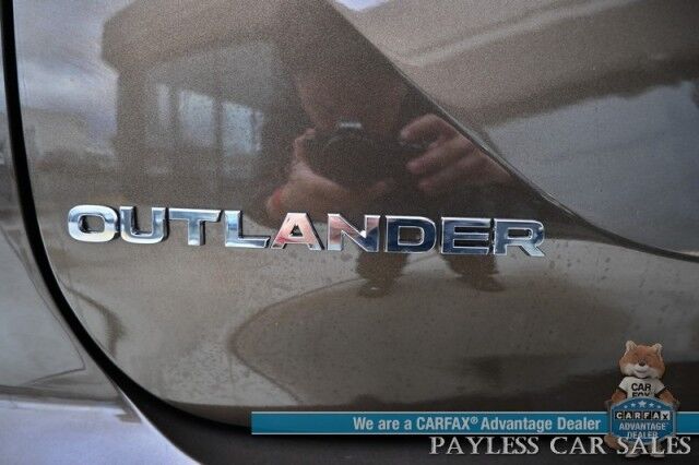 2022 Mitsubishi Outlander SEL / AWD / Touring Pkg / Power & Heated Leather Seats / Heated Steering / Pano Sunroof / Bose / NAV / Lane Depart & Blind Spot / Adaptive Cruise / 360 Camera / Apple CarPlay & Android Auto / 3rd Row / Seats 7 / 1-Owner Anchorage AK