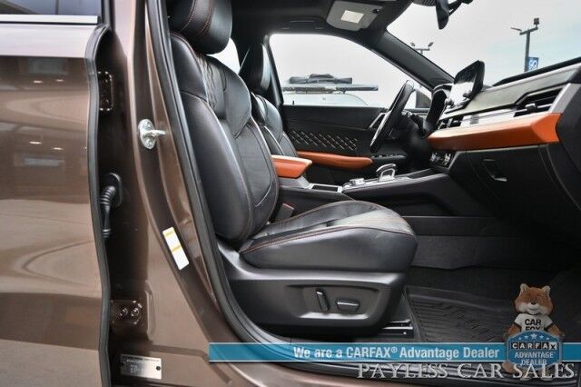 2022 Mitsubishi Outlander SEL / AWD / Touring Pkg / Power & Heated Leather Seats / Heated Steering / Pano Sunroof / Bose / NAV / Lane Depart & Blind Spot / Adaptive Cruise / 360 Camera / Apple CarPlay & Android Auto / 3rd Row / Seats 7 / 1-Owner Anchorage AK