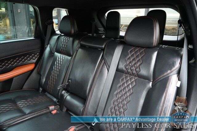 2022 Mitsubishi Outlander SEL / AWD / Touring Pkg / Power & Heated Leather Seats / Heated Steering / Pano Sunroof / Bose / NAV / Lane Depart & Blind Spot / Adaptive Cruise / 360 Camera / Apple CarPlay & Android Auto / 3rd Row / Seats 7 / 1-Owner Anchorage AK