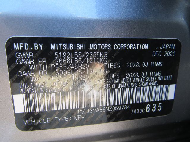 2022 Mitsubishi Outlander SEL Special Edition 2WD Plano TX