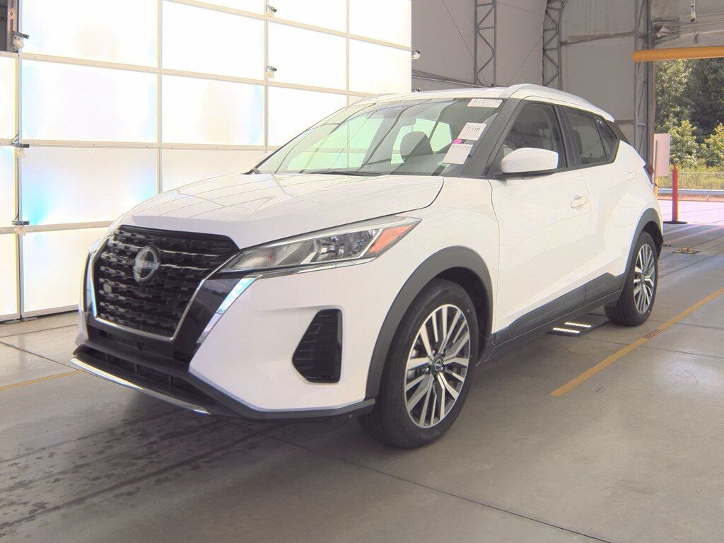Hatchback 2022 NISSAN KICKS WHITE 1.6L 4 Cyl Front Wheel Drive SV LOWEST PRICE AROUND