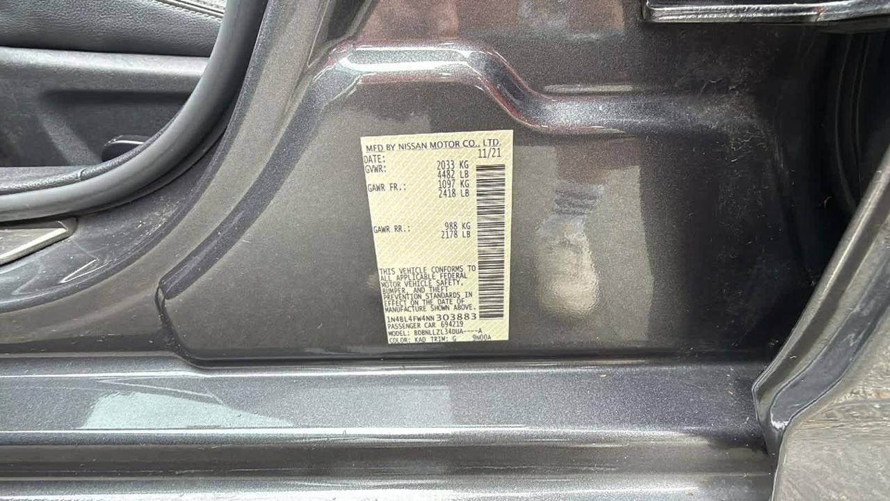 2022 Nissan Altima 2.5 Platinum Medford MA