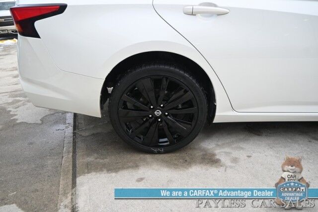 2022 Nissan Altima 2.5 SR / AWD / Midnight Edition / Auto Start / Power & Heated Leather Seats / Sunroof / Blind Spot & Lane Alert / Collision Alert / Apple CarPlay & Android Auto / Back Up Camera / Keyless Entry & Start / 35 MPG / 1-Owner Anchorage AK 2022 Nissan Altima 2.5 SR / AWD / Midnight Edition / Auto Start / Power & Heated Leather Seats / Sunroof / Blind Spot & Lane Alert / Collision Alert / Apple CarPlay & Android Auto / Back Up Camera / Keyless Entry & Start / 35 MPG / 1-Owner Anchorage AK