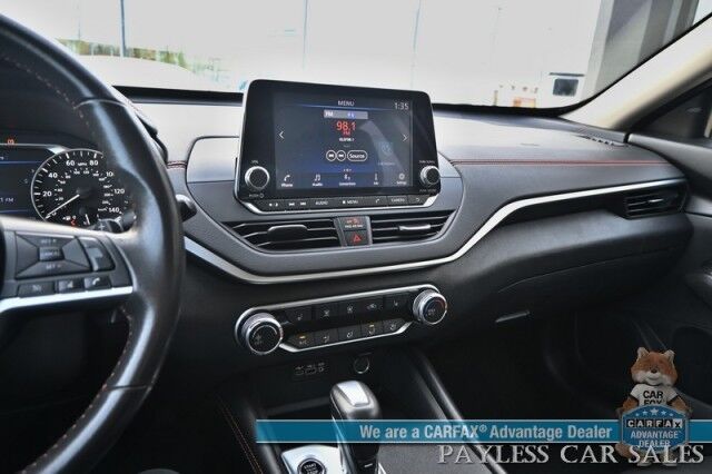 2022 Nissan Altima 2.5 SR / AWD / Midnight Edition / Auto Start / Power & Heated Leather Seats / Sunroof / Blind Spot & Lane Alert / Collision Alert / Apple CarPlay & Android Auto / Back Up Camera / Keyless Entry & Start / 35 MPG / 1-Owner Anchorage AK 2022 Nissan Altima 2.5 SR / AWD / Midnight Edition / Auto Start / Power & Heated Leather Seats / Sunroof / Blind Spot & Lane Alert / Collision Alert / Apple CarPlay & Android Auto / Back Up Camera / Keyless Entry & Start / 35 MPG / 1-Owner Anchorage AK