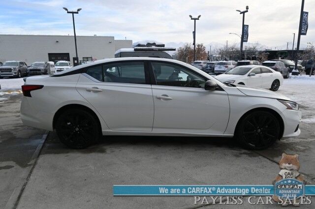 2022 Nissan Altima 2.5 SR / AWD / Midnight Edition / Auto Start / Power & Heated Leather Seats / Sunroof / Blind Spot & Lane Alert / Collision Alert / Apple CarPlay & Android Auto / Back Up Camera / Keyless Entry & Start / 35 MPG / 1-Owner Anchorage AK 2022 Nissan Altima 2.5 SR / AWD / Midnight Edition / Auto Start / Power & Heated Leather Seats / Sunroof / Blind Spot & Lane Alert / Collision Alert / Apple CarPlay & Android Auto / Back Up Camera / Keyless Entry & Start / 35 MPG / 1-Owner Anchorage AK