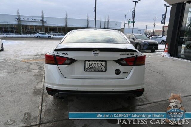 2022 Nissan Altima 2.5 SR / AWD / Midnight Edition / Auto Start / Power & Heated Leather Seats / Sunroof / Blind Spot & Lane Alert / Collision Alert / Apple CarPlay & Android Auto / Back Up Camera / Keyless Entry & Start / 35 MPG / 1-Owner Anchorage AK 2022 Nissan Altima 2.5 SR / AWD / Midnight Edition / Auto Start / Power & Heated Leather Seats / Sunroof / Blind Spot & Lane Alert / Collision Alert / Apple CarPlay & Android Auto / Back Up Camera / Keyless Entry & Start / 35 MPG / 1-Owner Anchorage AK