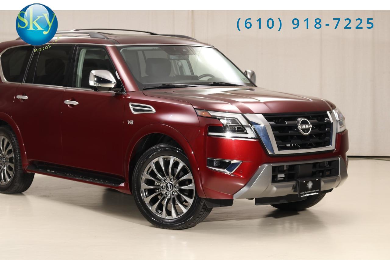 2022 Nissan Armada 4WD Platinum REAR ENTERTAINMENT West Chester PA