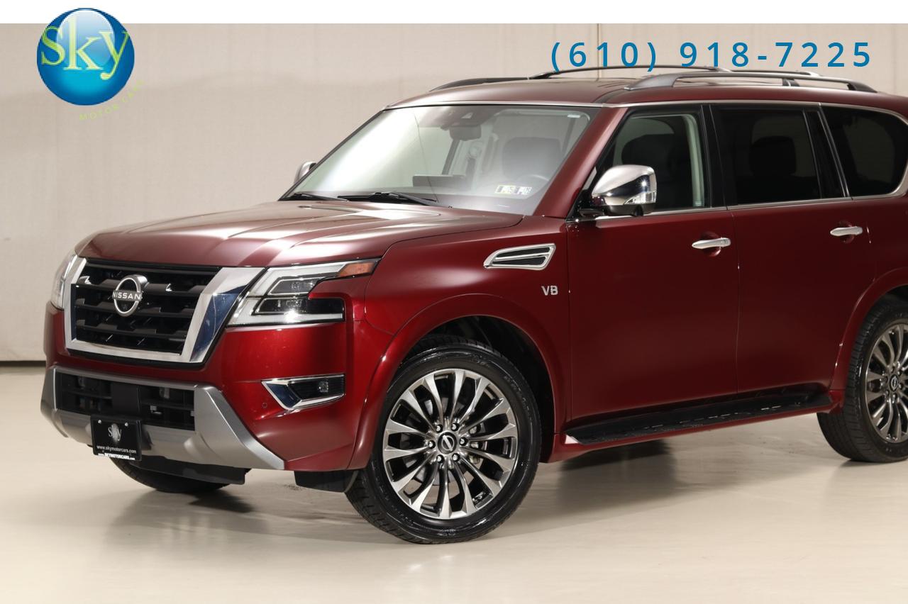 2022 Nissan Armada 4WD Platinum REAR ENTERTAINMENT West Chester PA