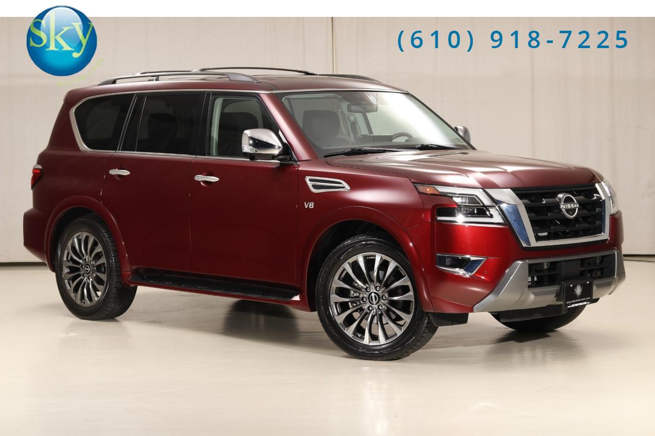 2022 Nissan Armada 4WD Platinum REAR ENTERTAINMENT West Chester PA