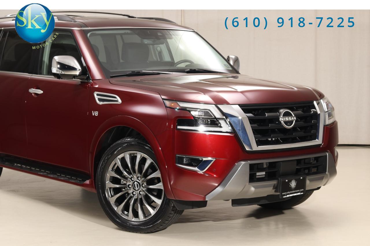 2022 Nissan Armada 4WD Platinum REAR ENTERTAINMENT West Chester PA