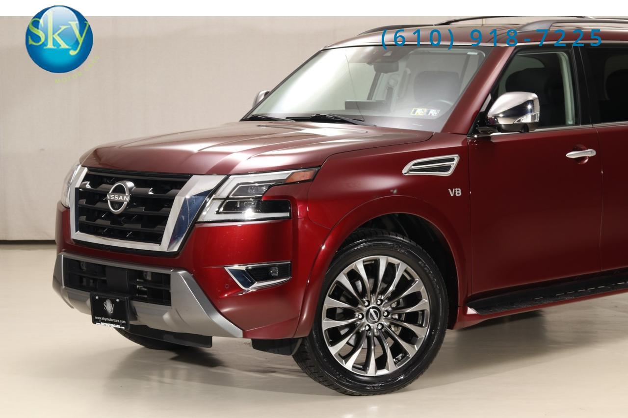 2022 Nissan Armada 4WD Platinum REAR ENTERTAINMENT West Chester PA