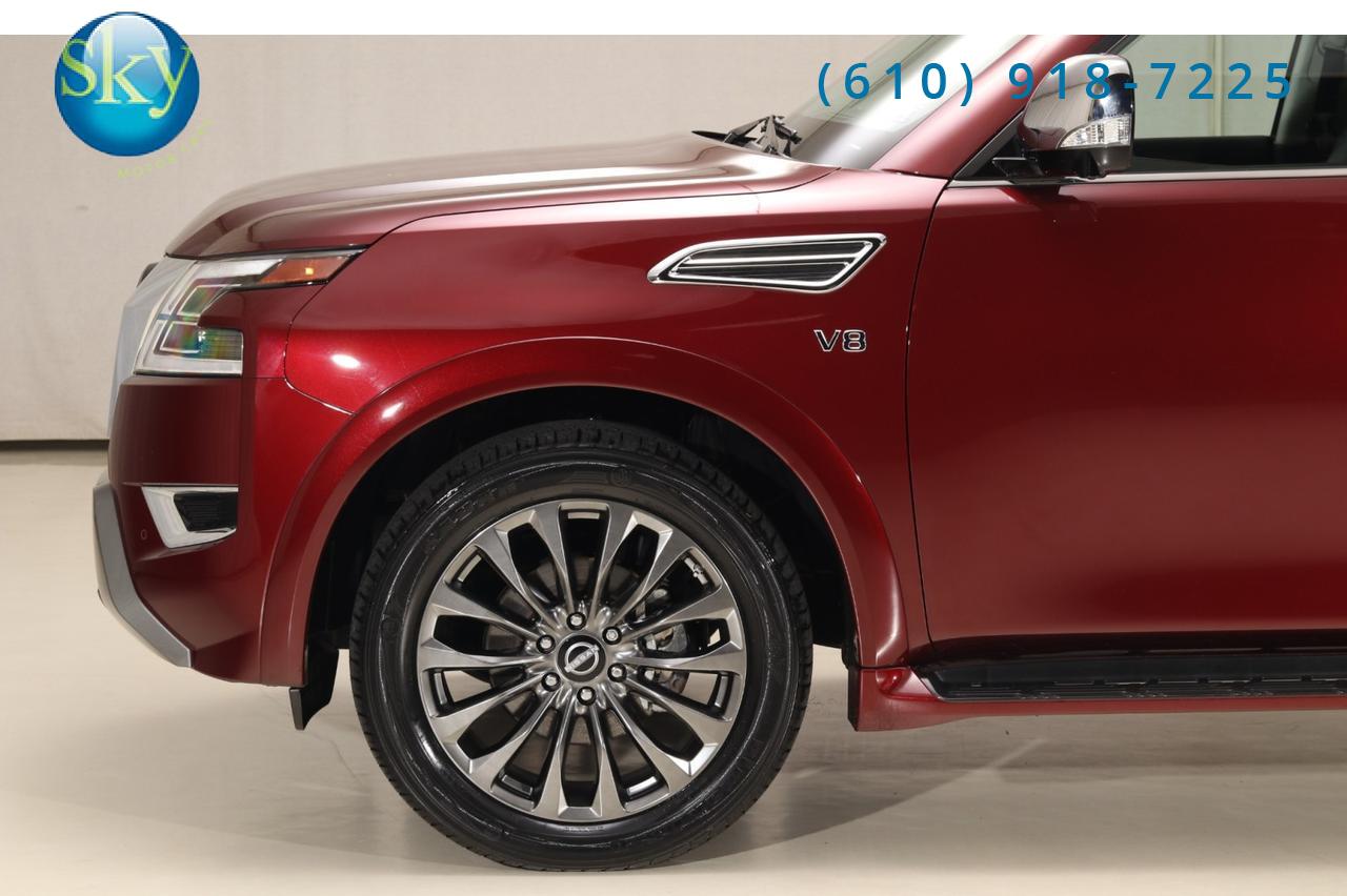 2022 Nissan Armada 4WD Platinum REAR ENTERTAINMENT