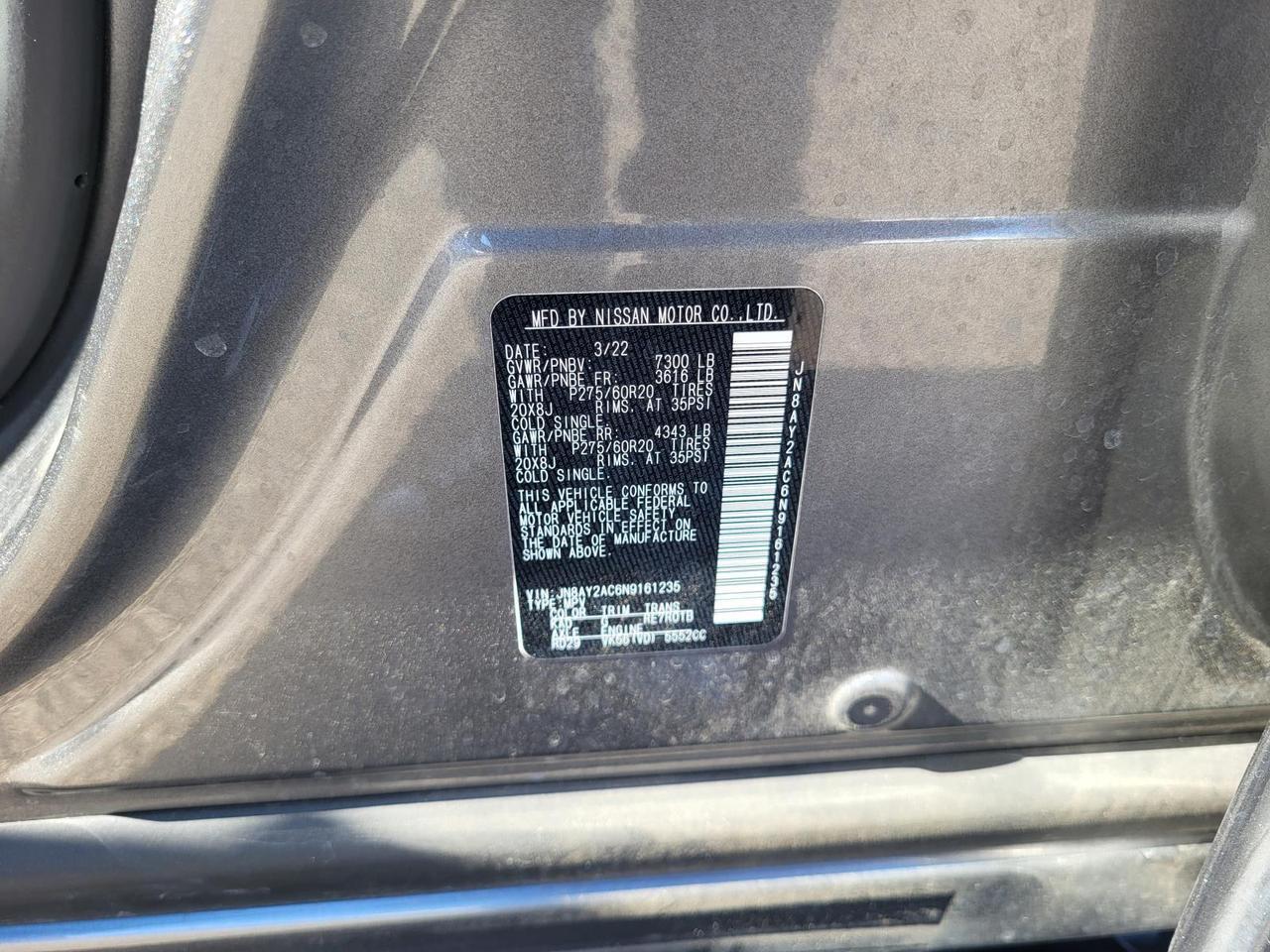 2022 Nissan Armada 4x2 SV Beeville TX