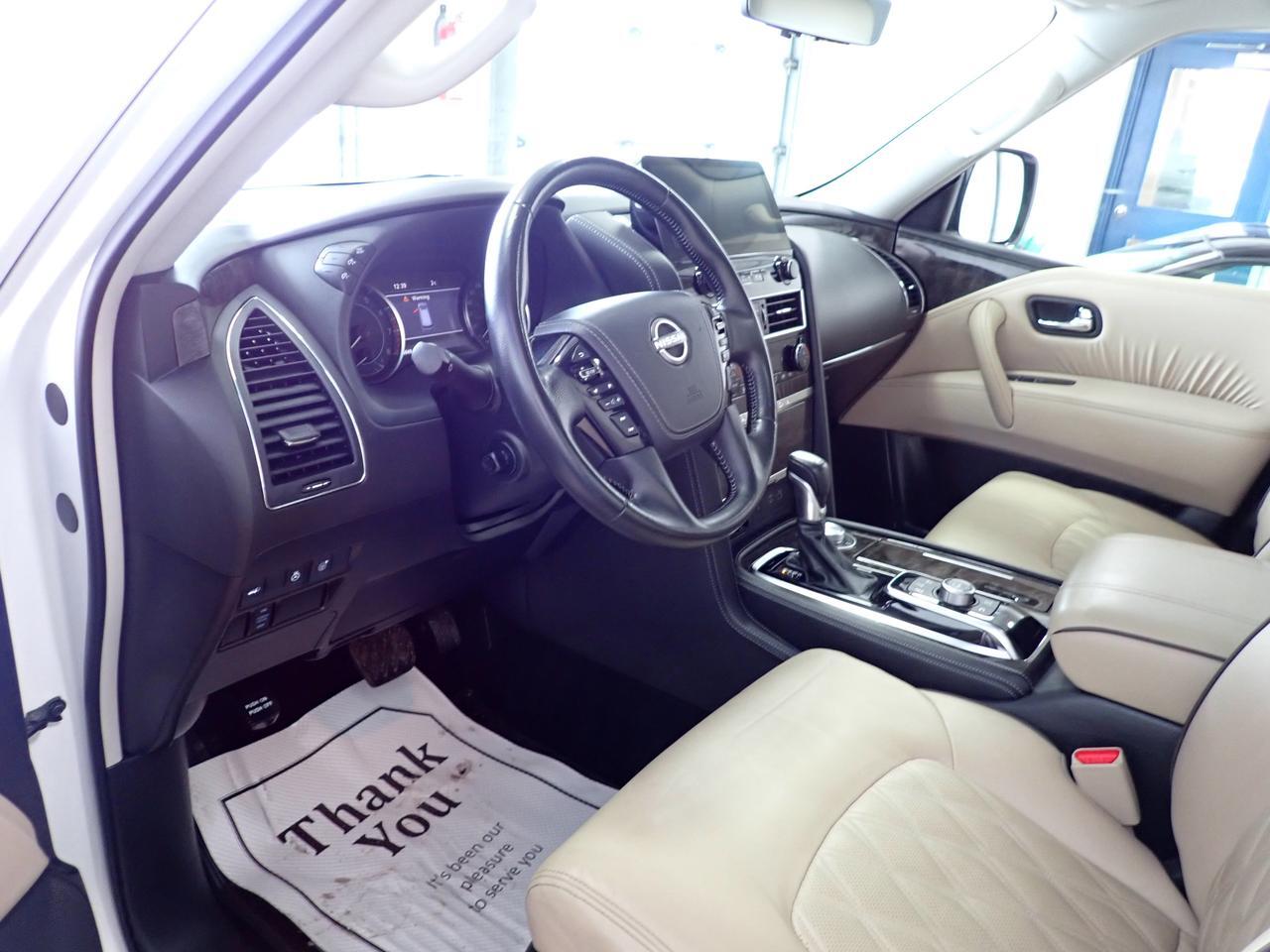 2022 Nissan Armada Platinum 4WD LEATHER NAVI SUNROOF 8 PASS DVD Listowel ON