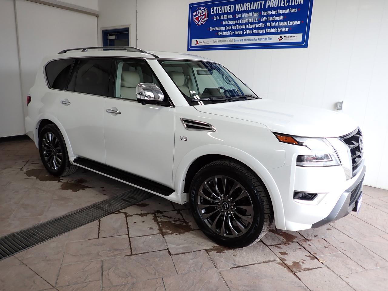 2022 Nissan Armada Platinum 4WD LEATHER NAVI SUNROOF 8 PASS DVD