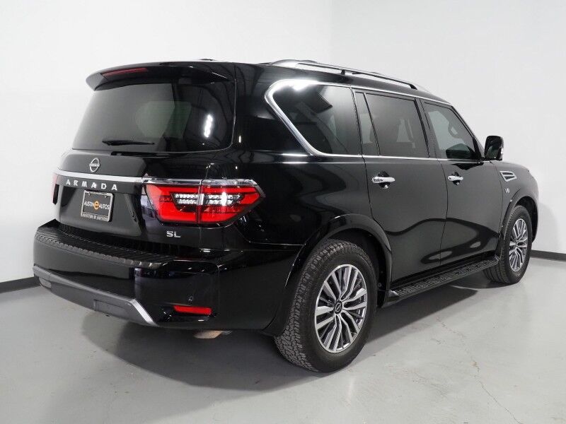 2022 Nissan Armada SL *NAVIGATION, SAFETY ALERTS, ADAPTIVE CRUISE, 360 VIEW CAMERAS, COLOR TOUCHSCREEN, MOONROOF, LEATHER, HEATED SEATS, REMOTE START, POWER LIFTGATE, BOSE, WIRELESS CHARGING, ANDROID & APPLE Round Rock TX