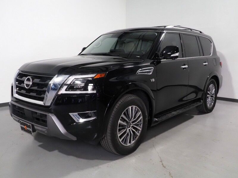 2022 Nissan Armada SL *NAVIGATION, SAFETY ALERTS, ADAPTIVE CRUISE, 360 VIEW CAMERAS, COLOR TOUCHSCREEN, MOONROOF, LEATHER, HEATED SEATS, REMOTE START, POWER LIFTGATE, BOSE, WIRELESS CHARGING, ANDROID & APPLE Round Rock TX