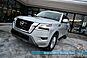 2022 Nissan Armada SV / AWD / 5.6L V8 / Power & Heated Leather Seats / Navigation / Adaptive Cruise / Lane Depart & Blind Spot Alert / Apple CarPlay & Android Auto / Back Up Cam / 3rd Row / Seats 8 / Keyless Entry & Start / 1-Owner Anchorage AK