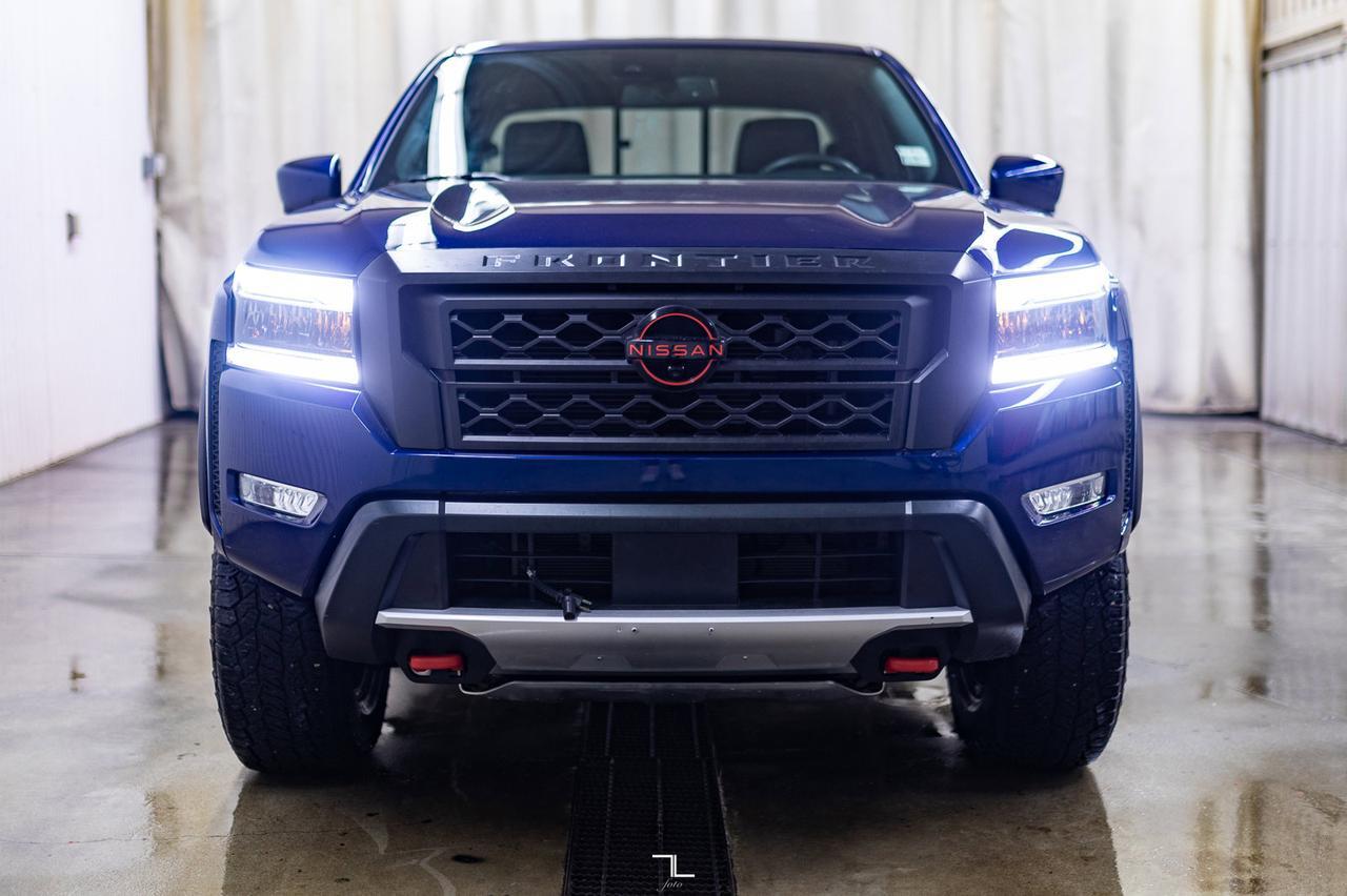 2022 Nissan Frontier 4x4 Crew Cab Pro-4X Leather Roof Nav BCam Red Deer AB