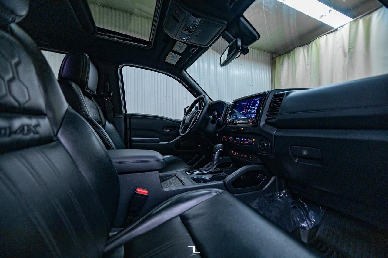 2022 Nissan Frontier 4x4 Crew Cab Pro-4X Leather Roof Nav BCam Red Deer AB