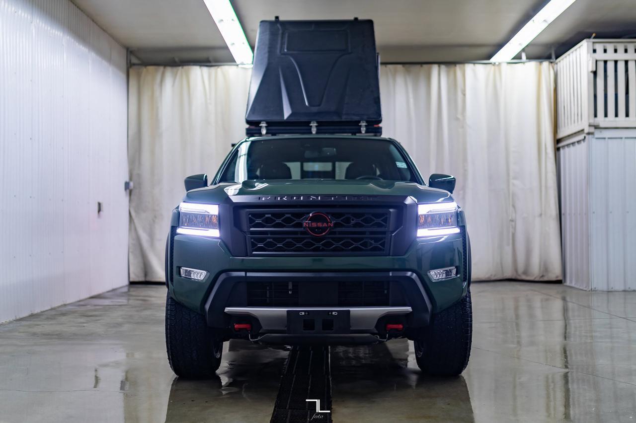 2022 Nissan Frontier 4x4 Crew Cab Pro-4X Leather Roof Nav Tent Red Deer AB