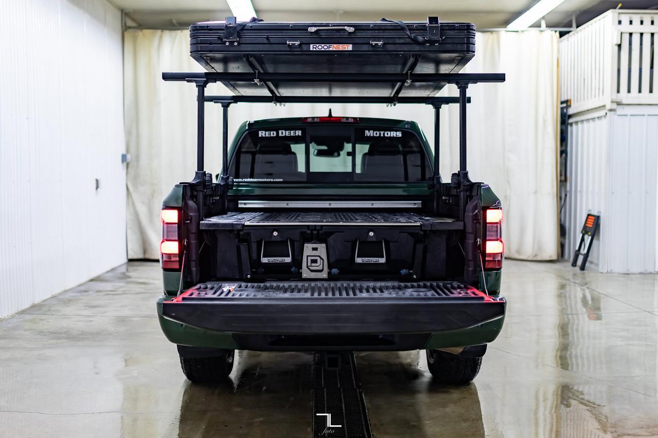 2022 Nissan Frontier 4x4 Crew Cab Pro-4X Leather Roof Nav Tent Red Deer AB