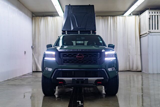 2022 Nissan Frontier 4x4 Crew Cab Pro-4X Leather Roof Nav Tent Red Deer AB
