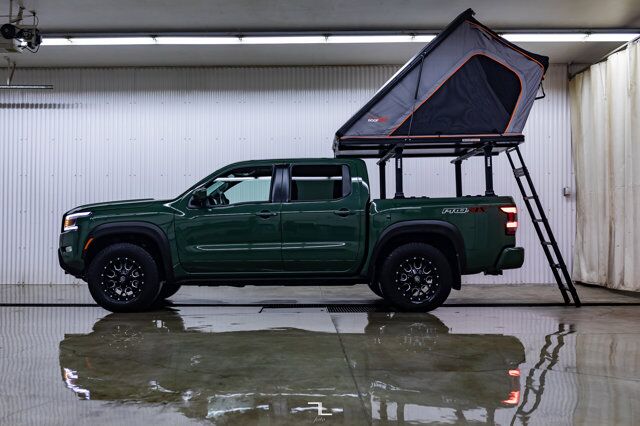 2022 Nissan Frontier 4x4 Crew Cab Pro-4X Leather Roof Nav Tent Red Deer AB