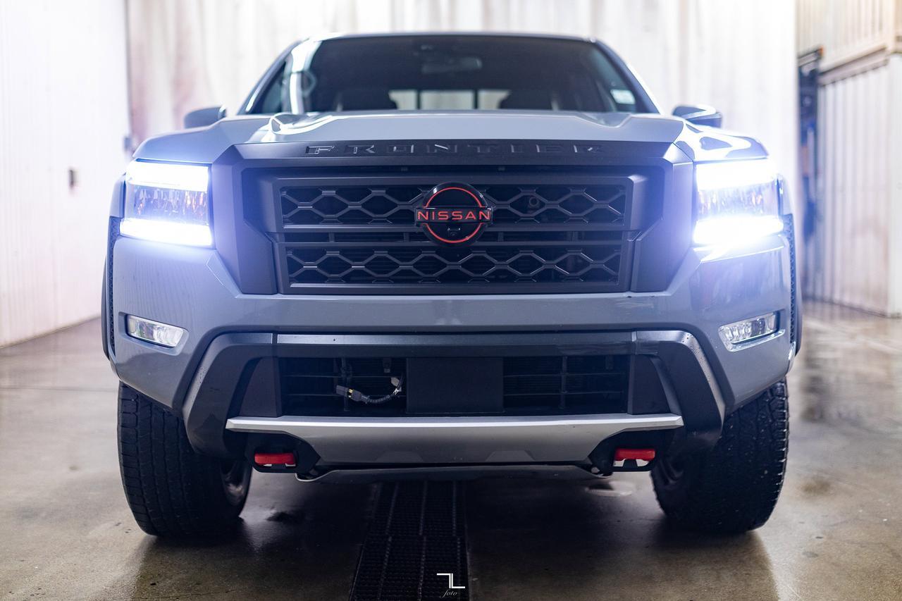 2022 Nissan Frontier 4x4 Crew Cab Pro-4X Nav Roof BCam Red Deer AB