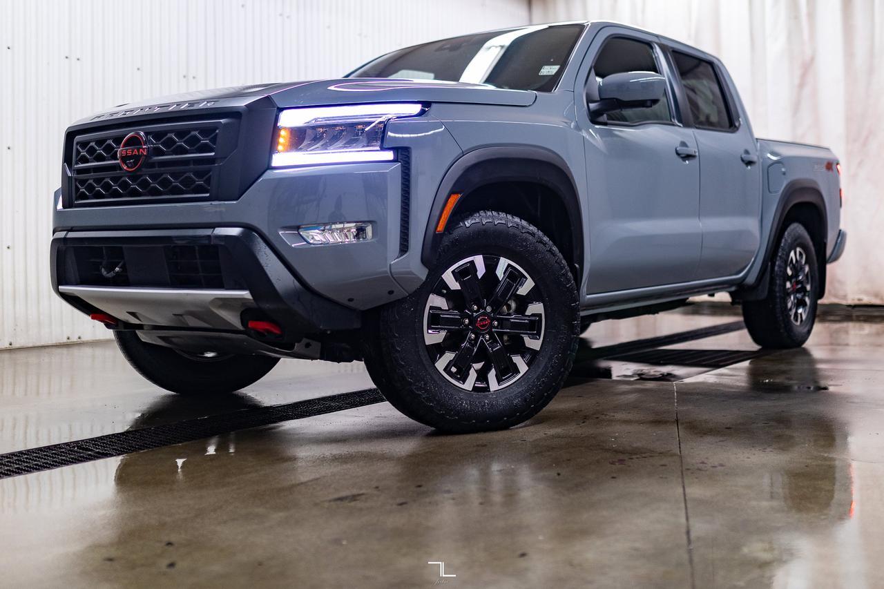 2022 Nissan Frontier 4x4 Crew Cab Pro-4X Nav Roof BCam Red Deer AB