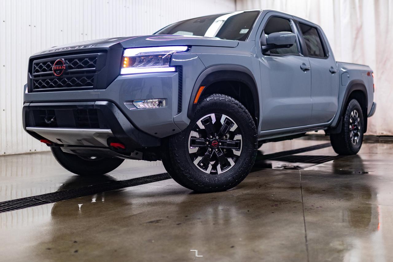 2022 Nissan Frontier 4x4 Crew Cab Pro-4X Nav Roof BCam Red Deer AB