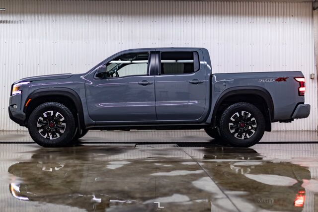 2022 Nissan Frontier 4x4 Crew Cab Pro-4X Nav Roof BCam Red Deer AB