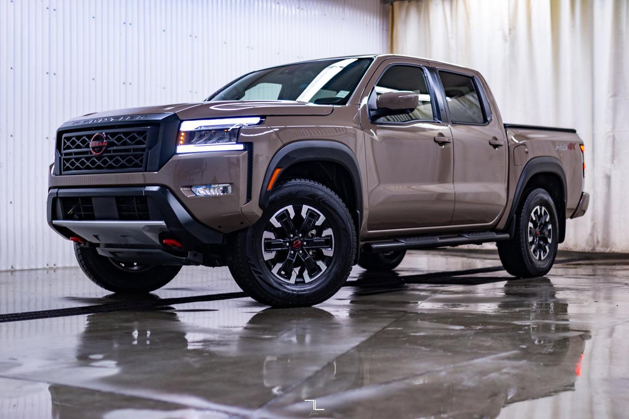 2022 Nissan Frontier 4x4 Crew Cab Pro-4x Nav Roof Bcam Red Deer AB