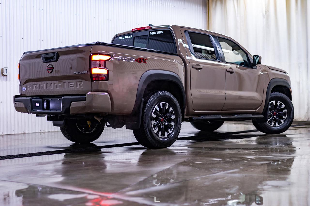 2022 Nissan Frontier 4x4 Crew Cab Pro-4x Nav Roof Bcam Red Deer AB