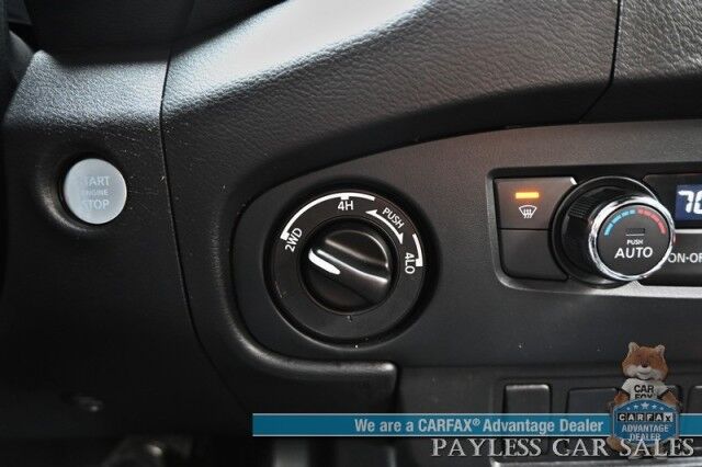 2022 Nissan Frontier PRO-4X / 4X4 / Crew Cab / Off-Road Protection Pkg / Power Driver's Seat / Navigation / Apple CarPlay & Android Auto / USB Input / Back Up Camera / Keyless Entry & Start / Running Boards / Bed Liner / 22 MPG Anchorage AK