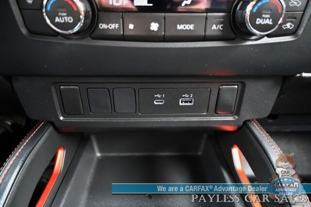 2022 Nissan Frontier PRO-4X / 4X4 / Crew Cab / Off-Road Protection Pkg / Power Driver's Seat / Navigation / Apple CarPlay & Android Auto / USB Input / Back Up Camera / Keyless Entry & Start / Running Boards / Bed Liner / 22 MPG Anchorage AK