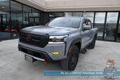 2022 Nissan Frontier PRO-4X / 4X4 / Crew Cab / Off-Road Protection Pkg / Power Driver's Seat / Navigation / Apple CarPlay & Android Auto / USB Input / Back Up Camera / Keyless Entry & Start / Running Boards / Bed Liner / 22 MPG