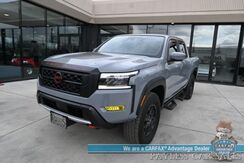 2022_Nissan_Frontier_PRO-4X / 4X4 / Crew Cab / Off-Road Protection Pkg / Power Driver's Seat / Navigation / Apple CarPlay & Android Auto / USB Input / Back Up Camera / Keyless Entry & Start / Running Boards / Bed Liner / 22 MPG_ Anchorage AK