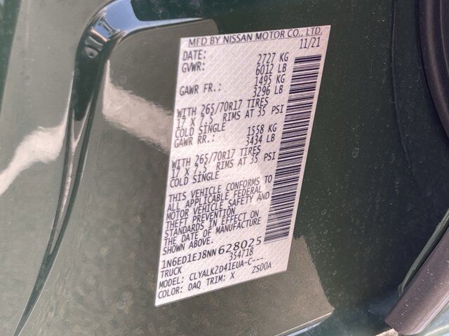 2022 Nissan Frontier PRO-X Peoria AZ