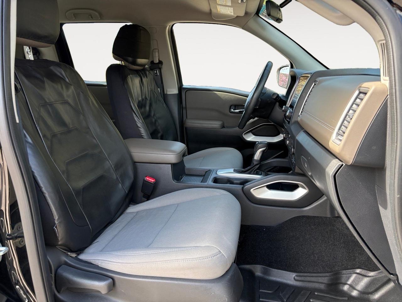 2022 Nissan Frontier SV, HARD TONNEAU COVER, REAR POWER WINDOW, BLIND SPOT ALERT, LANE DEPARTURE WARNING, HEATED STEERING WHEEL & SEATS, BACKUP CAMERA WITH PARKING SENSORS, KEYLESS START, LOW MILEAGE, ONLY 1 OWNER, CLEAN CARFAX, GET IN THE FRONT OF THE ROAD IN THIS FRONT