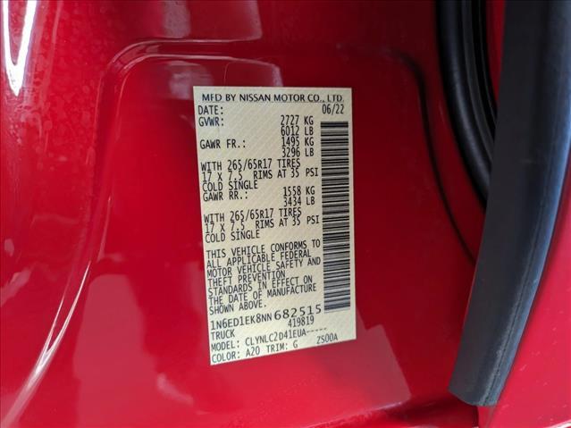 2022 Nissan Frontier SV Roseville CA