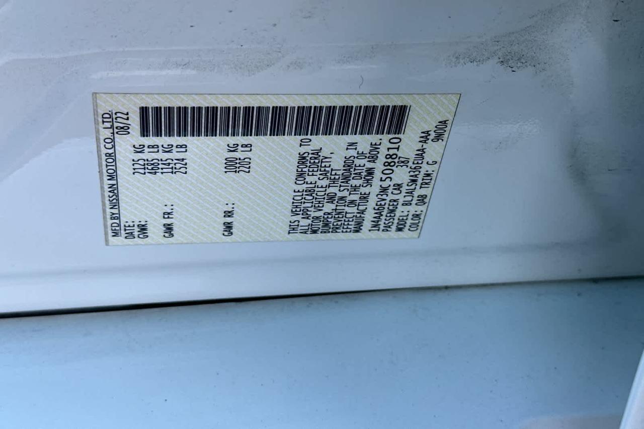 2022 Nissan Maxima SR Roseville CA